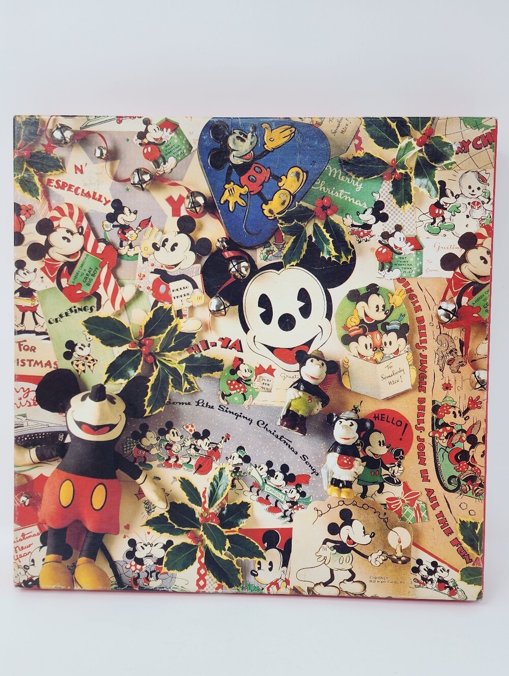 Vintage Springbok Mickey Mouse Christmas Themed 500 Piece Puzzle